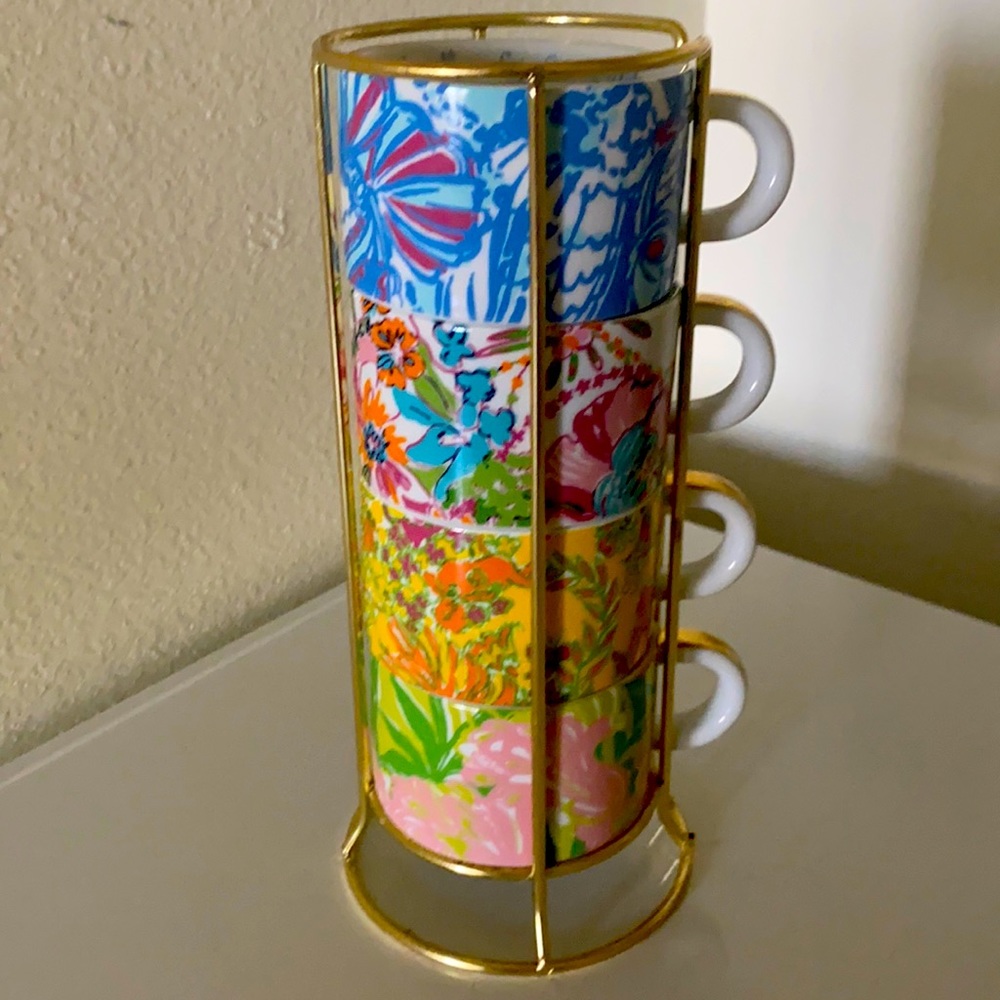 Lilly Pulitzer for Target mugs w/Stand